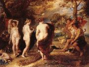 Peter Paul Rubens Paris-dom painting